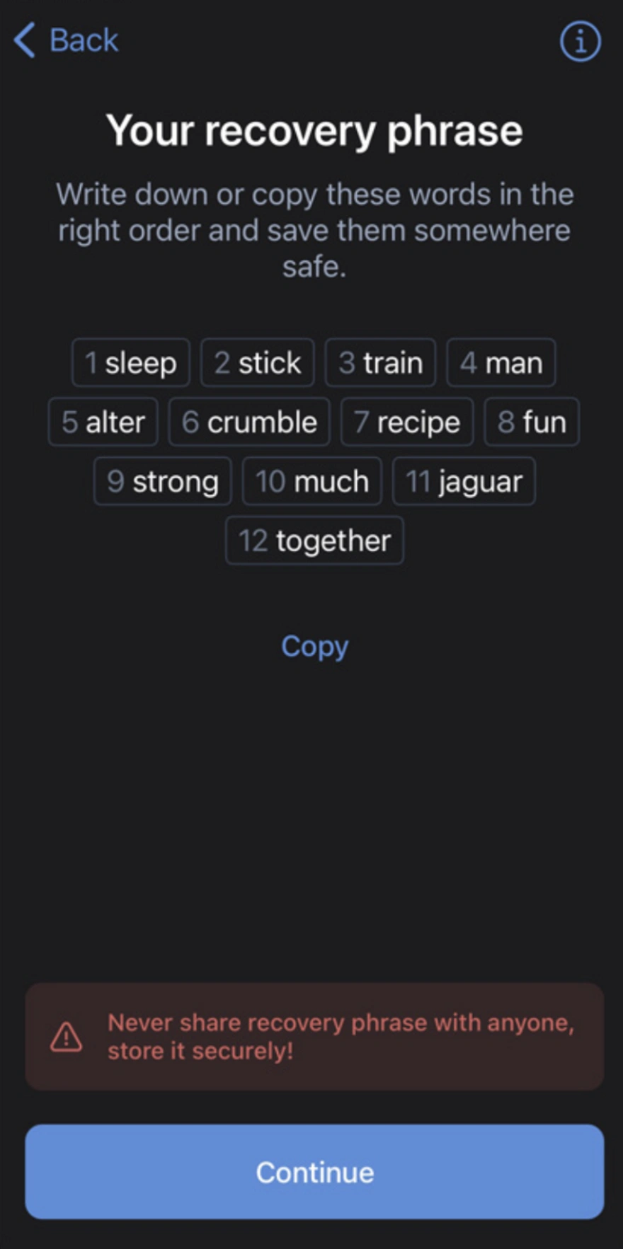 Download wallet application